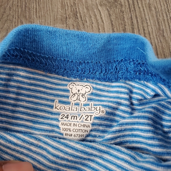 Handsome Monkey In Sunglasses Striped Onesie - Picture 3 of 3